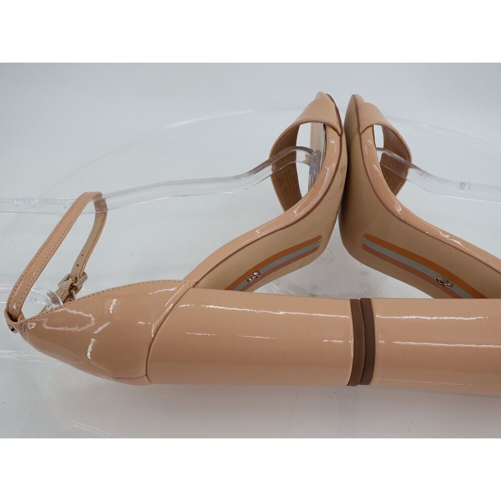 Sam Edelman Womens Yaro Ankle Strap Beige Patent Sandals Size 9.5 M Bridal Prom - Picture 9 of 14